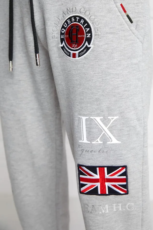 WomenEquestrian Joggers Holland Cooper Team Jogger Grey Marl