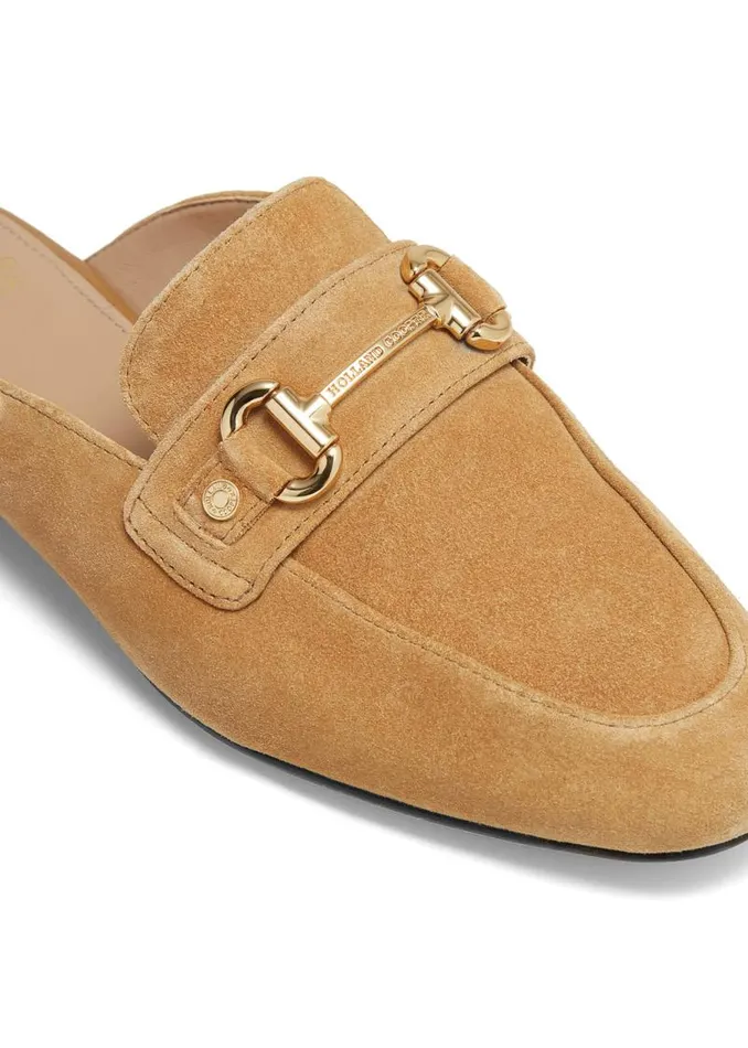 Women Loafers Holland Cooper Kingston Horse Bit Loafer Tan Suede Women Loafers Holland Cooper Kingston Horse Bit Loafer Tan Suede