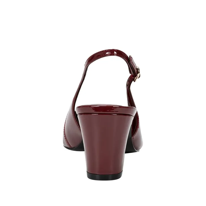 Women Marc Fisher Heels and Pumps Blakeley Slingback Pump Red Patent Leather