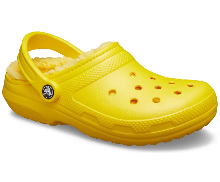 WomenMen Classic Lined Clog Lemon Lemon Clogs Crocs