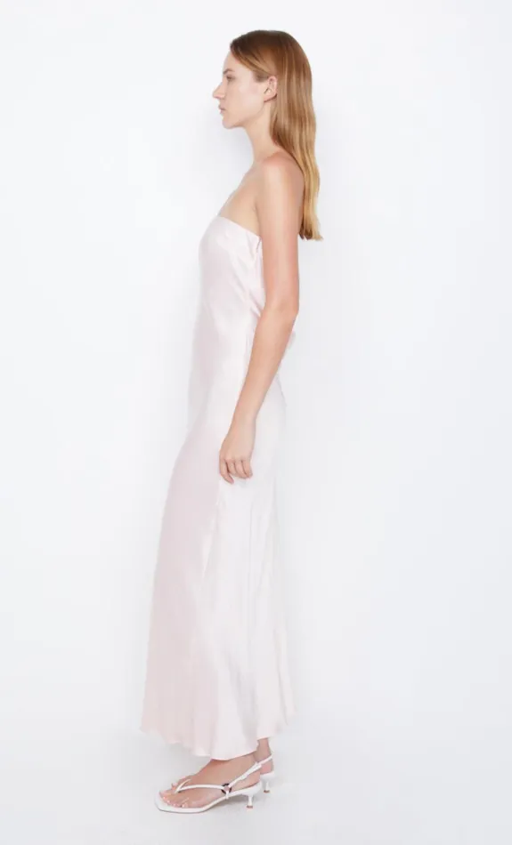 Women MOON DANCE STRAPLESS DRESS 8211 BLUSH Bec Bridge Wedding Guest