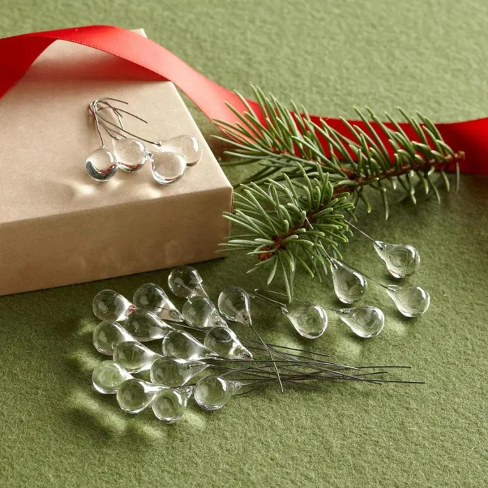 Women Raindrop Ornaments Set Sundance Catalog Seasonal