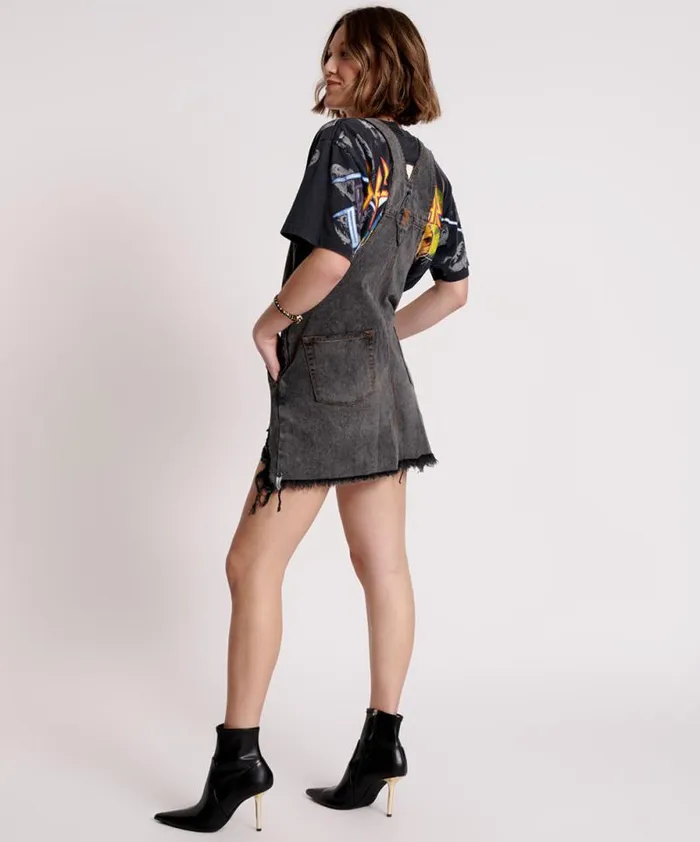 Women STANTON ST DENIM PINI DRESS One Teaspoon Midi and Maxi Dresses