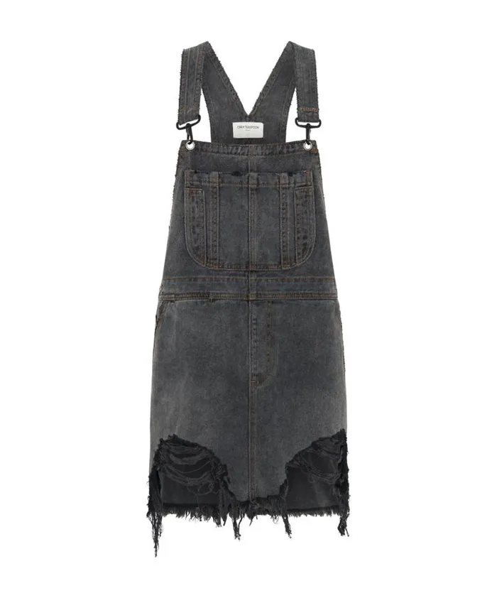 Women STANTON ST DENIM PINI DRESS One Teaspoon Midi and Maxi Dresses
