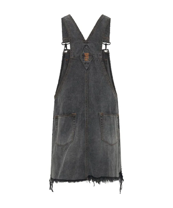 Women STANTON ST DENIM PINI DRESS One Teaspoon Midi and Maxi Dresses