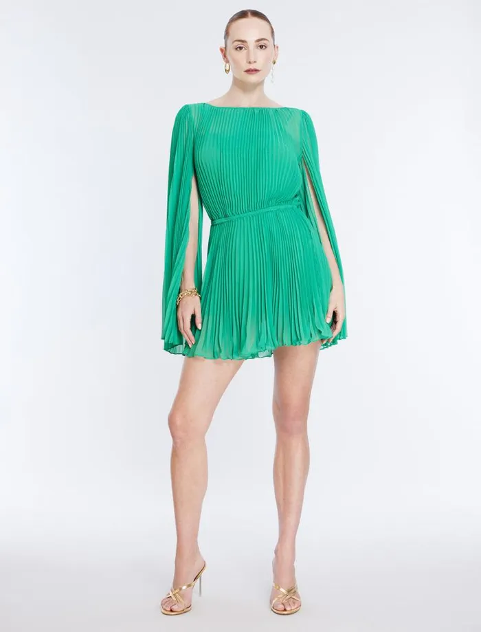 Women Tilly Mini Dress Vibrant Green BCBG Dresses