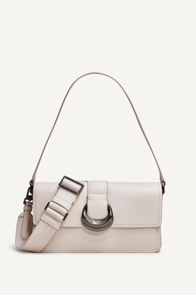 Women VALLEY STREAM SHOULDER BAG Sand Donna Karan New York Shoulder And Hobo Bags Women VALLEY STREAM SHOULDER BAG Sand Donna Karan New York Shoulder And Hobo Bags