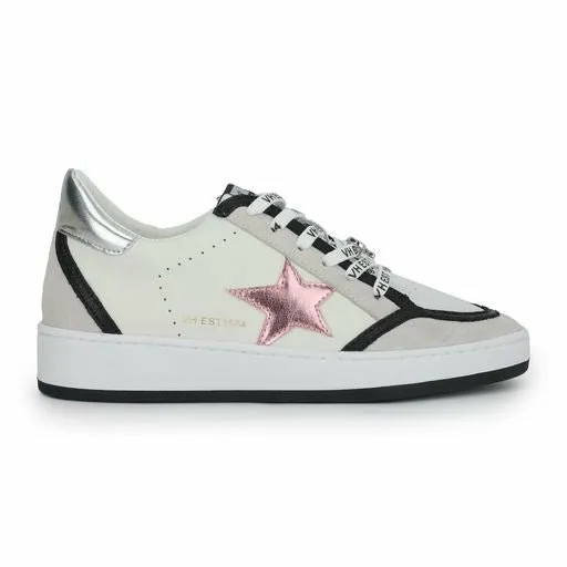 Women Vintage Havana Low Tops DENISSE 9 8211 PINKSILVER MULTI Pinksilver Multi