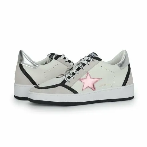 Women Vintage Havana Low Tops DENISSE 9 8211 PINKSILVER MULTI Pinksilver Multi