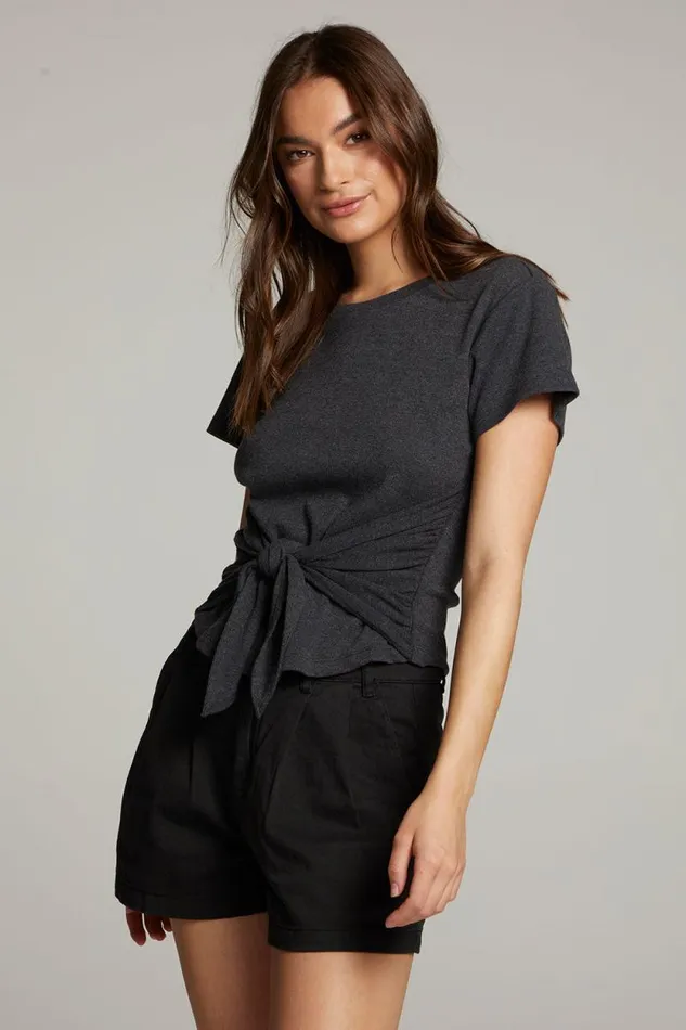 Womens Chaser Brand Tops Mia Black Top