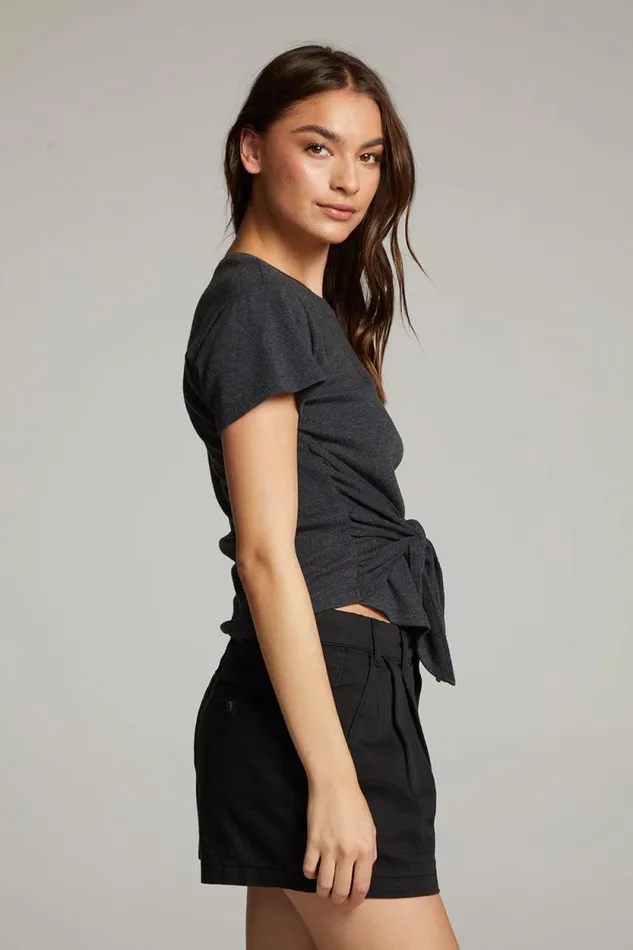 Womens Chaser Brand Tops Mia Black Top