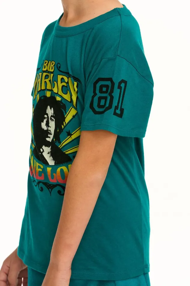 WomensKids Chaser Brand Music Bob Marley 8211 One Love Tee