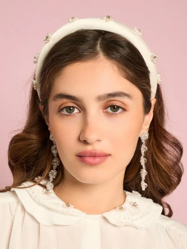Womenswear Chai Pearl Headband Pearled White Sister Jane