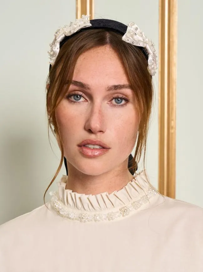 Womenswear DREAM Esme Bow Headband Ink Black Sister Jane